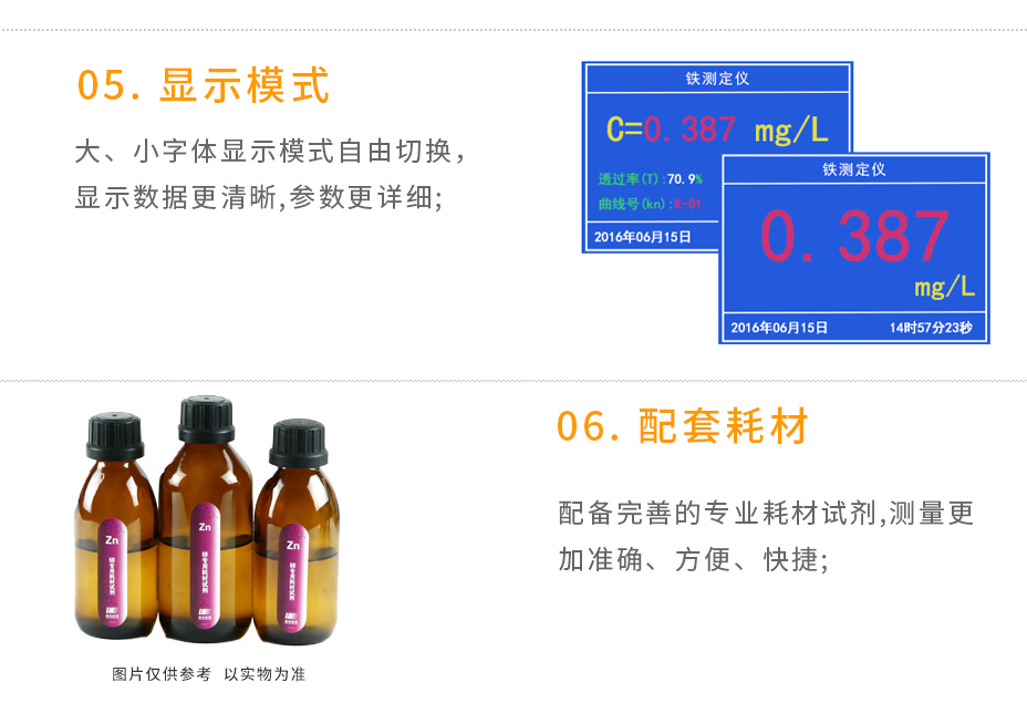 連華科技LH-FE3H重金屬鐵測(cè)定儀